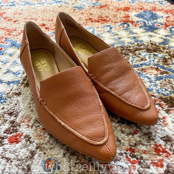 Franco Sarto "Starland" Leather Point Toe Shoes - Picture 5 of 10